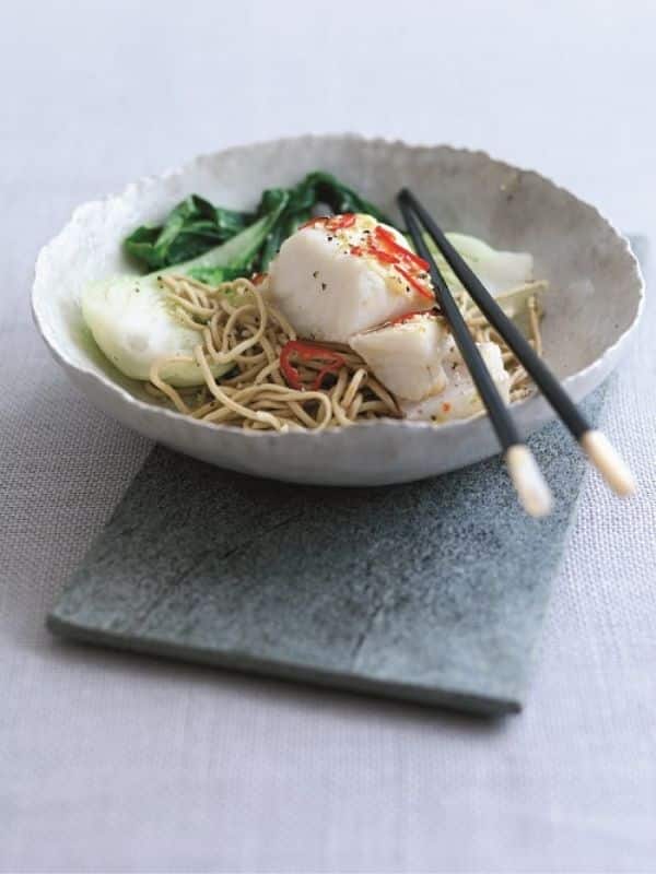Pacific Cod with Lime, Chilli and Ginger