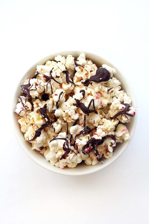 Peppermint Bark Popcorn Recipe (Gluten-Free, Vegan)