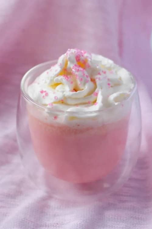 Pink Velvet Hot Chocolate
