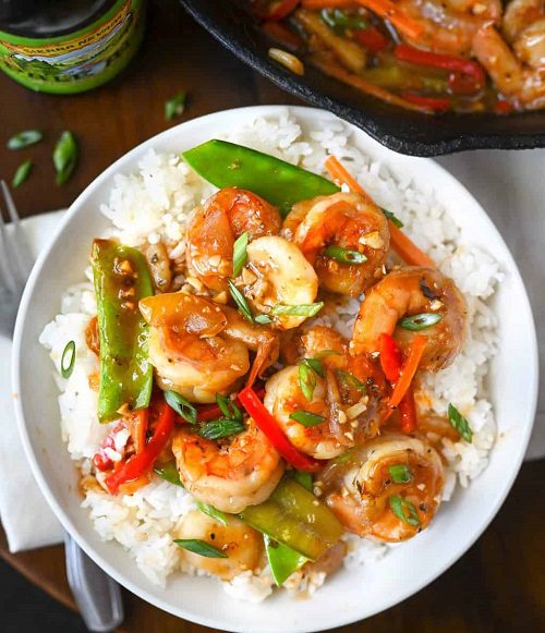 Chinese Seafood Recipes Shrimp with Hot Garlic Sauce