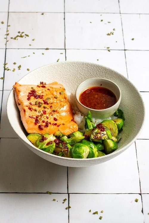 Sweet and Sour with Brussels Sprouts