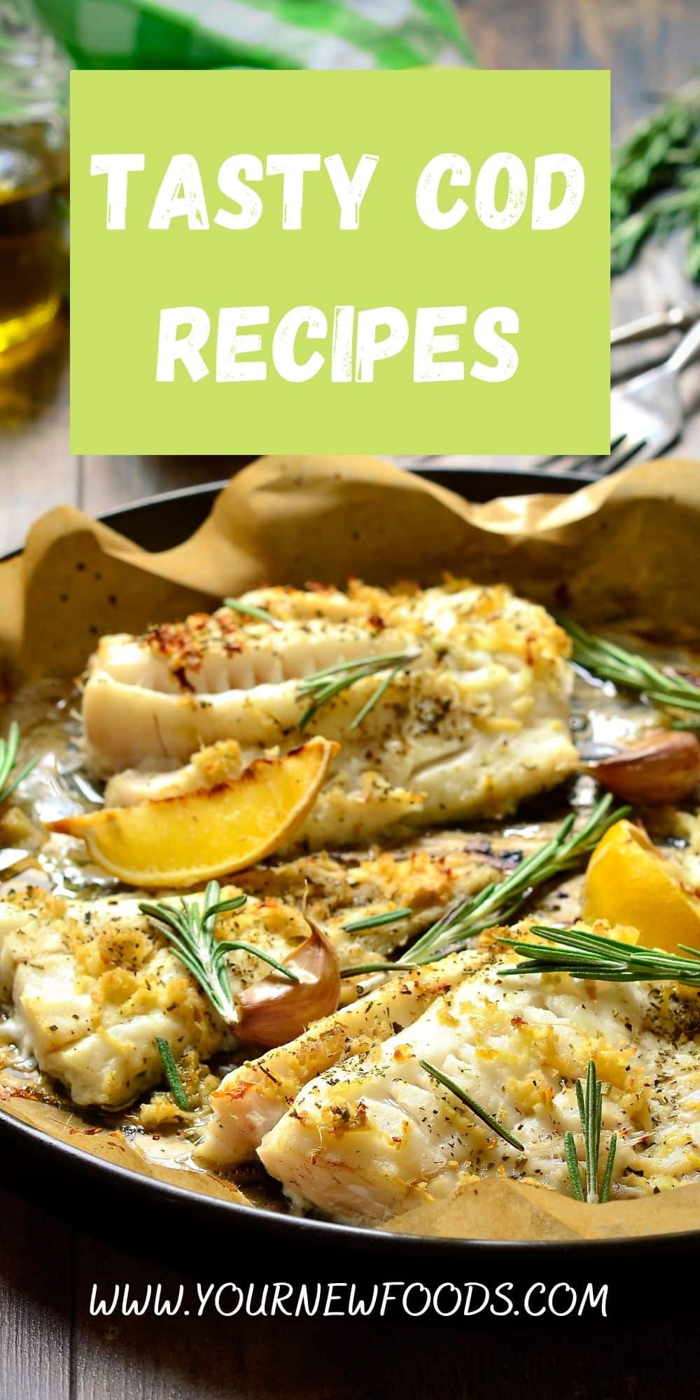 baked cod with lemon