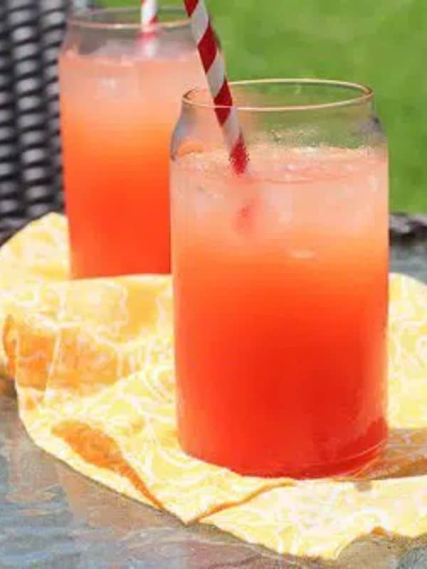 Tropical Sunshine Drink Non-Alcoholic Cocktail