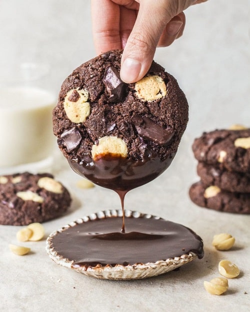 Chocolate Cookie Recipes Vegan Gluten Free Triple Chocolate Cookies