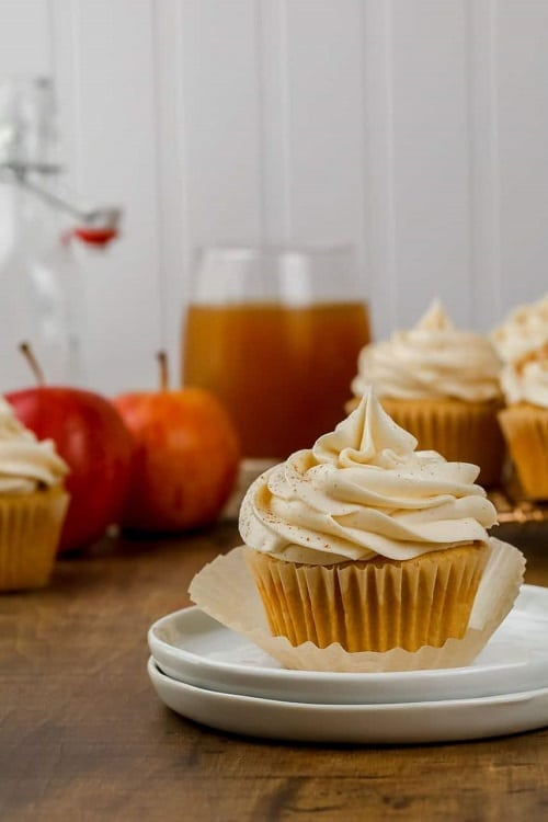 gluten-free Apple Cider Cupcakes dessert(Gluten Free + Dairy Free)