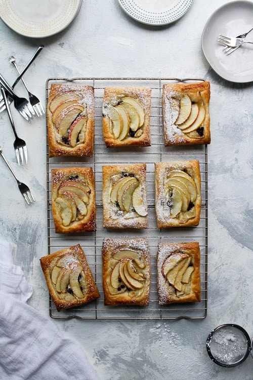 Apple Puff Pastry Tartlets