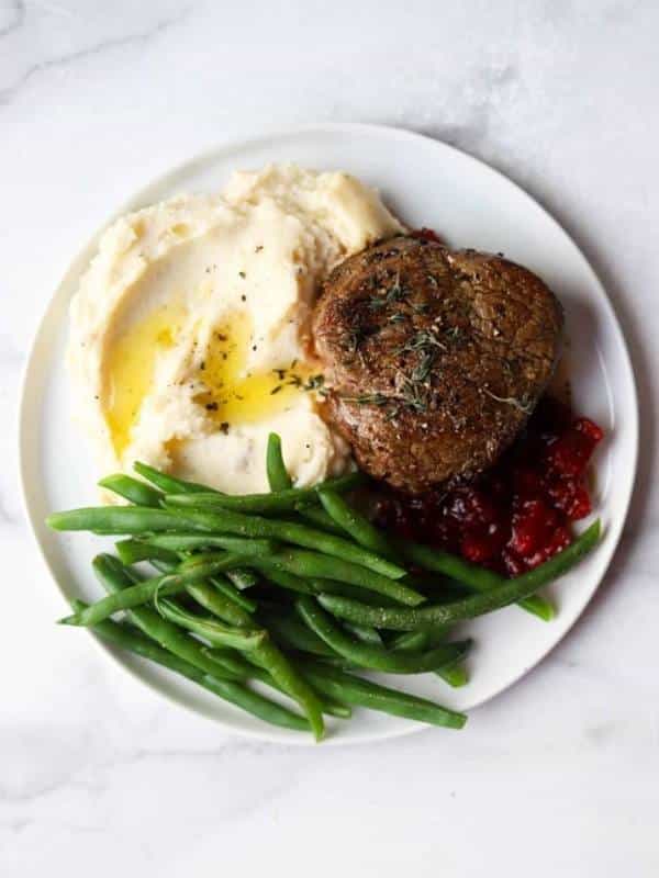 Beef Tenderloin With Cranberry Balsamic Compote