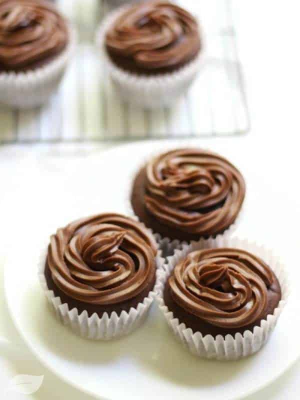 Classic Gluten-Free Chocolate Cupcakes (Vegan, Allergy-Free, Sugar-Free)