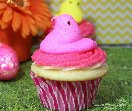 Easter Peeps Marshmallow Cupcakes Recipe