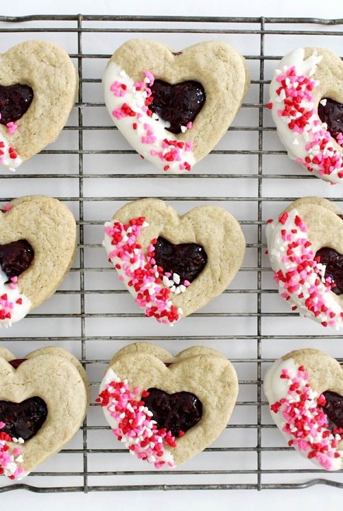 Gluten-Free Valentine's Day Heart Cookies (Vegan, Allergy-Free)