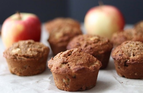 Gluten-free apple muffins dessert (vegan, paleo, AIP)