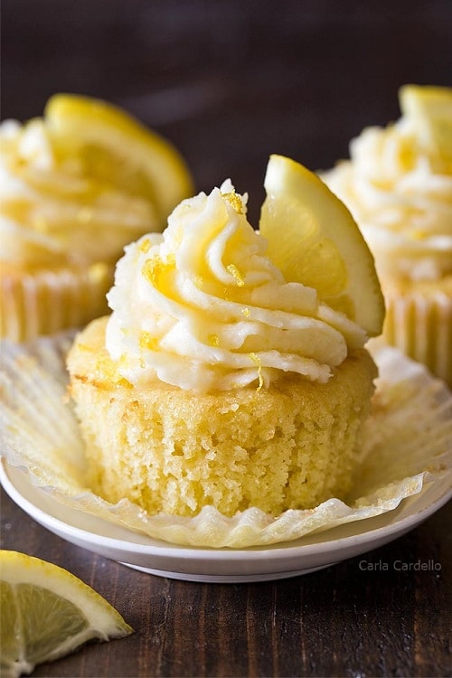 Lemon Cupcakes (Small Batch)
