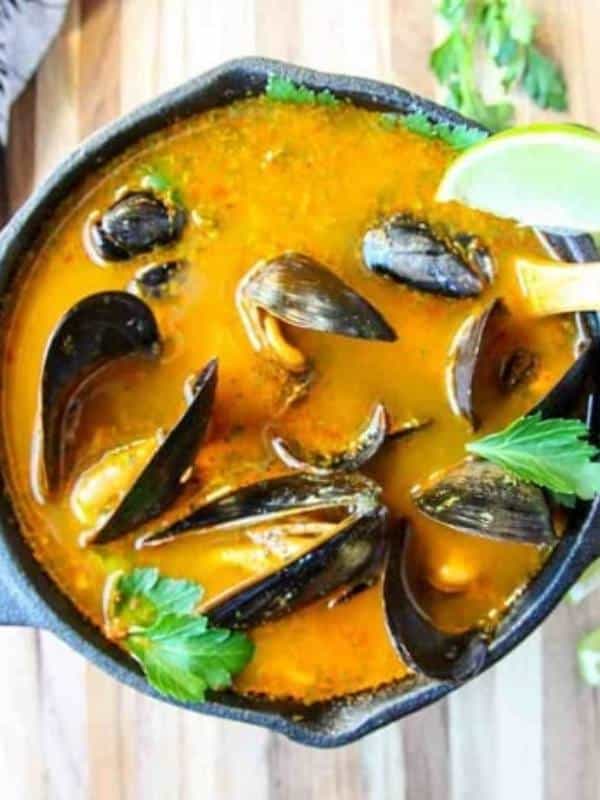 Mussels Thai Style