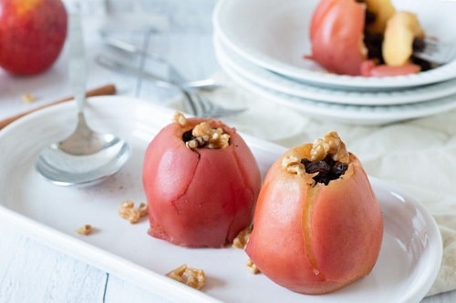 Pressure Cooker Baked Apples (with oven option)