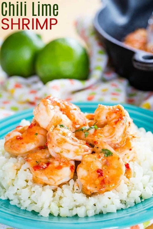 Quick and Easy Chili Honey Lime Shrimp