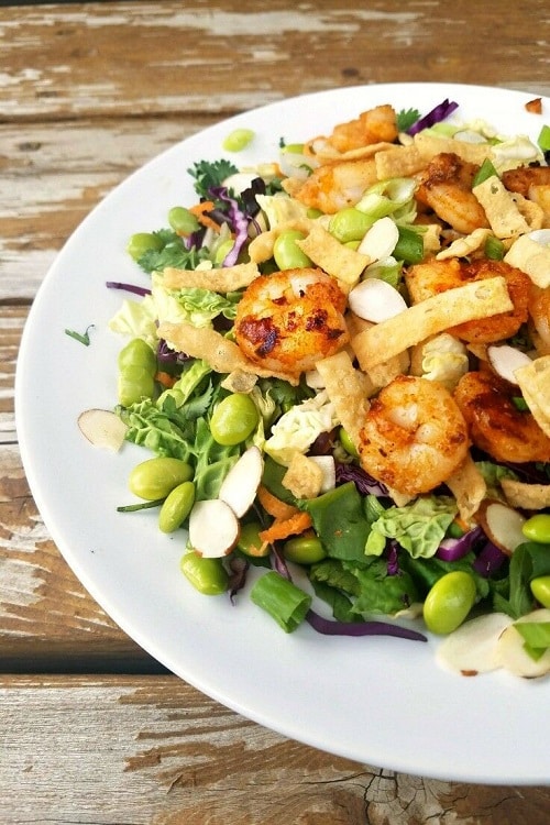 Spicy Thai Shrimp Salad (Applebee's Copycat Recipe)