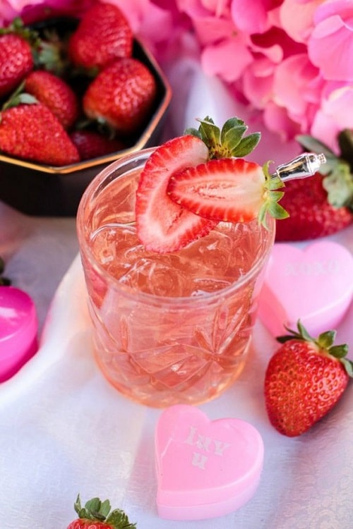 Strawberries & Chill Cocktail