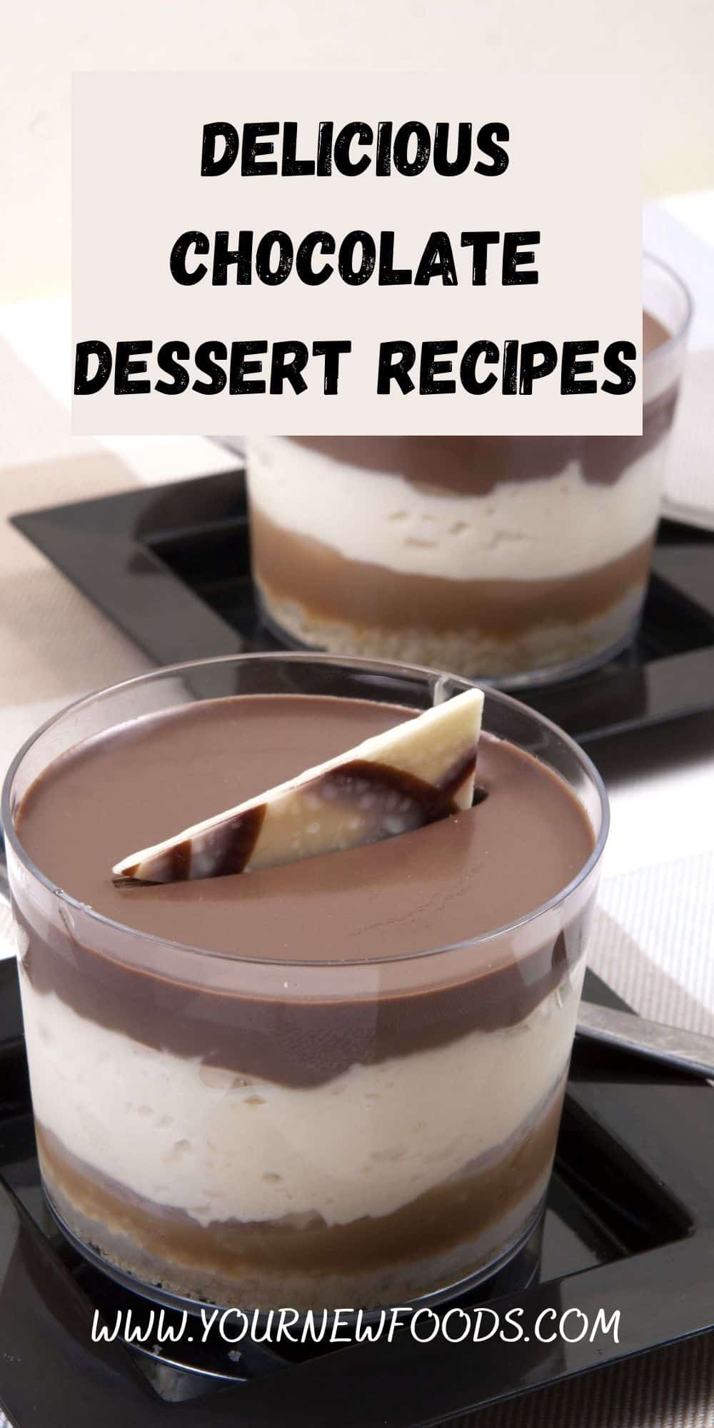 delicious chocolate dessert recipes