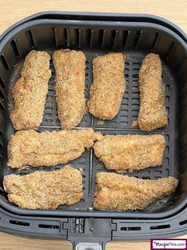 Homemade Fish Fingers In Air Fryer Cod