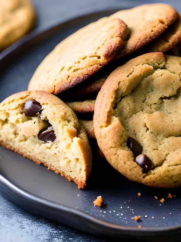 Delicious Low-Carb Cookie with choc chips