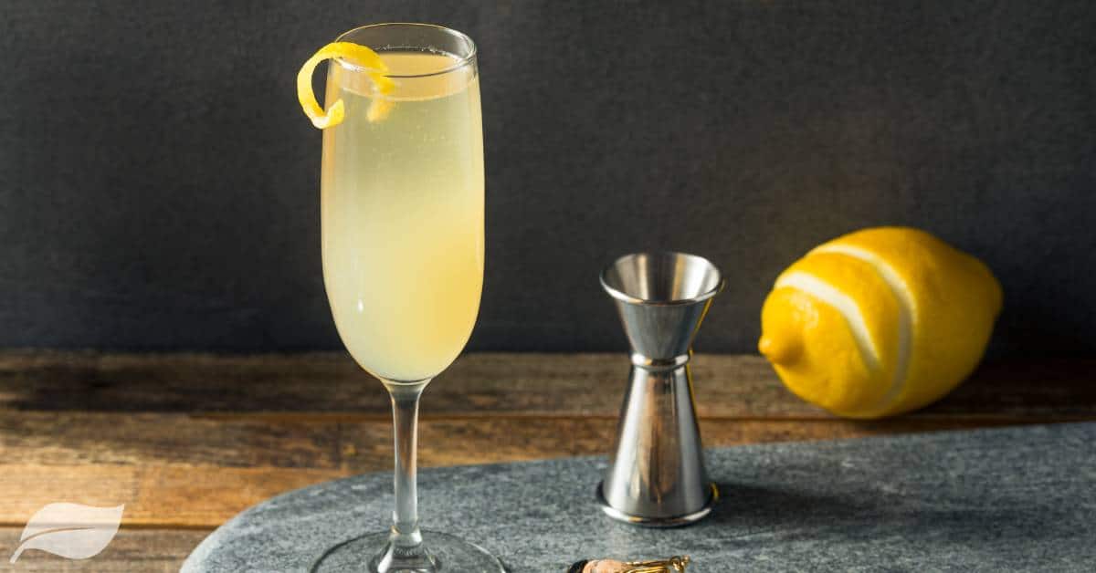 French 75 cocktail