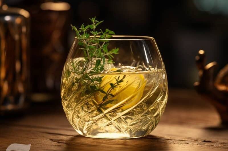 Thyme Tequila Twist Cocktail: A refreshing and flavorful drink perfect for any occasion