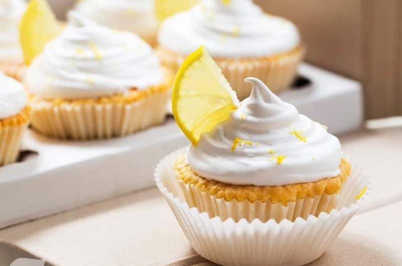 Keto Lemon Lavender Cupcakes: Citrus-Floral Delight