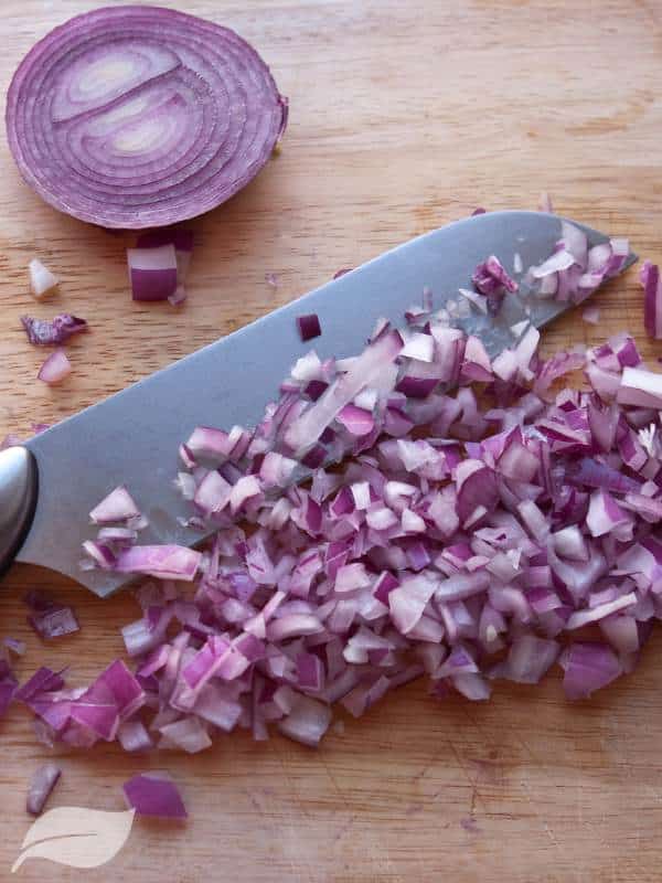 red onion chopped
