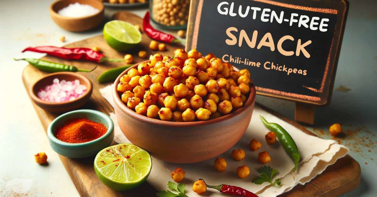 LUTEN-FREE SNACK Chili-lime Chickpeas