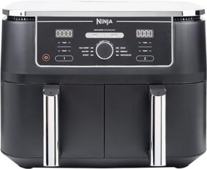 Ninja Foodi MAX Dual Zone Digital Air Fryer, 2 Drawers, 9.5L, 6-in-1