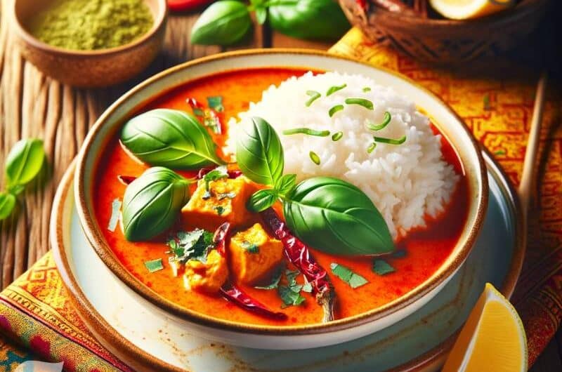 Easy Vegan Thai Red Curry Recipe: Creamy, Spicy, Delicious✨
