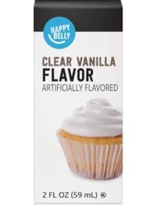 Amazon Brand, Happy Belly Clear Vanilla Flavor Extract, 2 Fl Oz
