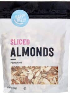 Amazon Brand, Happy Belly Sliced Almonds, 12 Oz
