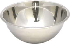 Chef Craft Brushed Mixing Bowl, 8-Quart, Stainless Steel