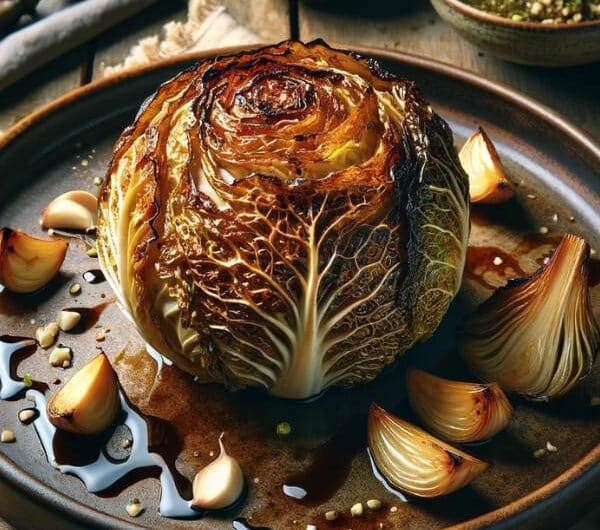 Steam-Roasted Cabbage Recipe: Nutty & Tender Delight