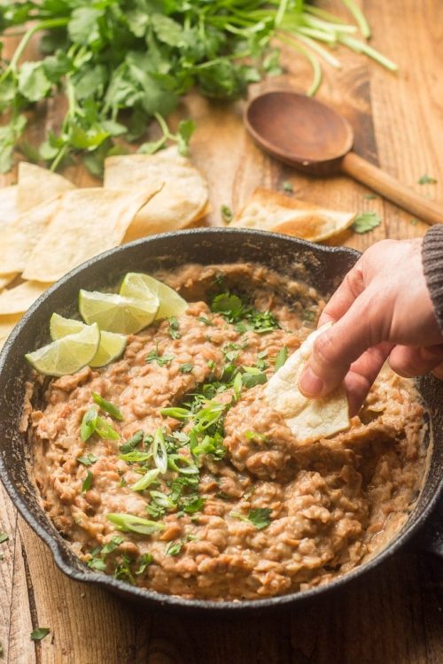 refried beans Mexican vegetarian recipes